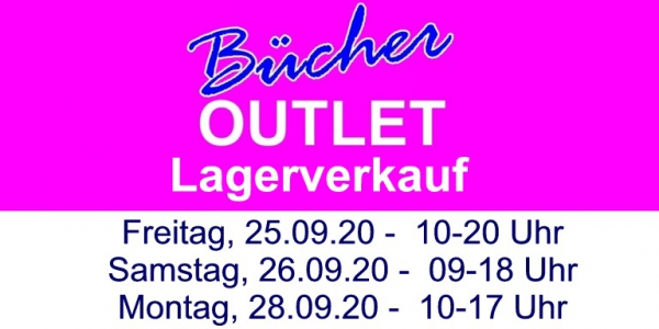 BÜCHER-OUTLET Herbst-LAGERVERKAUF XXL 25.09.-28.09.2020